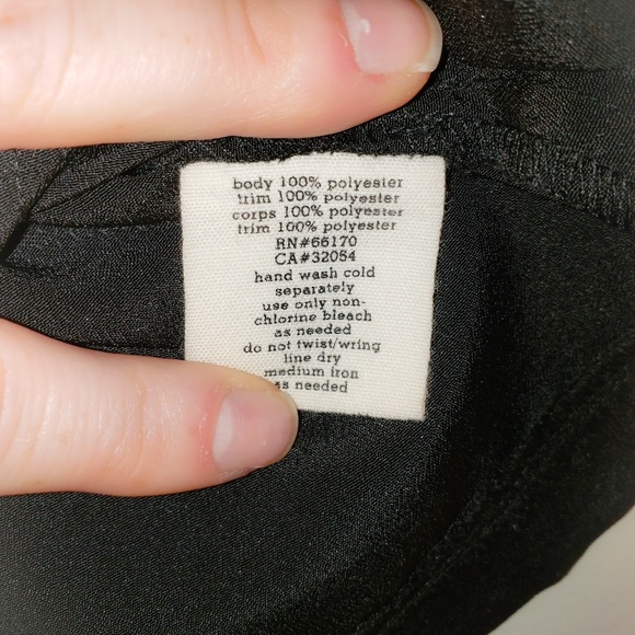 Silence + Noise | Black and Cream Slip Dress - Picture 4 of 4